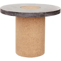 Frama Sintra Pöytä Marmori Ø 60 Cm - Sohvapöydät Korkki Musta - 4083