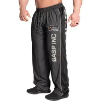 Gasp No 1 Mesh Pants Short Length, Black
