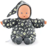 Corolle Mon Doudou Babipouce -pime ss hohtava vauvanukke - eritt in pehme ja suloinen 28 cm:n nukke vaniljan tuoksulla, pest v , 0 kuukaudesta