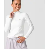 ICANIWILL Define Seamless 1/4 Zip W - White - L