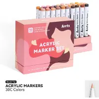 ARRTX Akryylitussit - huopakynät , 30 kpl