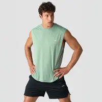 ICANIWILL Stride Sleeveless T-shirt M Light Moss