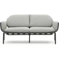Kave Home Joncols-ulkosohva harmaa L 165 cm