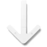 Design House Stockholm Arrow koukku valkoinen