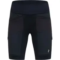 Peak Performance Women's Ascent Track Shorts Black Retkeilyshortsit XL