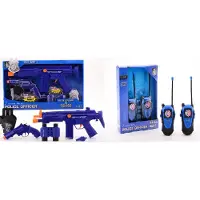 Coppens Täydellinen poliisisetti lapsille & Poliisi-WalkieTalkie