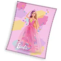 KidsDreamStore BARBIE Fleecehuopa 130 x 170 cm