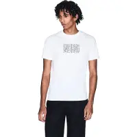 Armani Exchange for man. XM002784AF10356U0009 White slim fit t-shirt (XXL), Casual, Cotton, Long sleeve