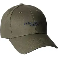 Hackett London for man. HM0400074 Green Contrast Cap (OSFA), Casual, Cotton