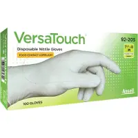 Ansell VersaTouch 92205070 100 kpl Nitriili Kertakäyttökäsine Koko (käsineet): S, 6.5, 7 EN 21420:2020