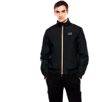 EA7 for man. 7M000424_AF13569 Regular Bomber Jacket black (4XL), Casual, Nylon
