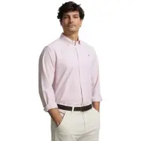Silbon for man. S261020508298 Sport oxford shirt pink (XXL), Casual, Cotton, Long sleeve