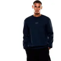 EA7 for man. 7M001489_AF17787 Sweatshirt Logo Series arino (XS), Blue, Casual, Sport, Cotton, Sportswear, Multisport, Long sleeve