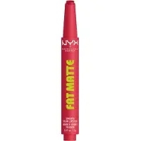 NYX Fat Matte Slick Click Lip Balm, 10 Flamingo Feather