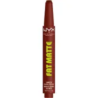 NYX Fat Matte Slick Click Lip Balm, 07 Cocoa Cuddles