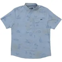 Salty Crew Flagship Uv Button Up Lyhythihainen Paita