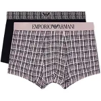 Emporio Armani for man. EM001014_AF18885 Set of 2 black boxer shorts (XL), Homewear, Cotton