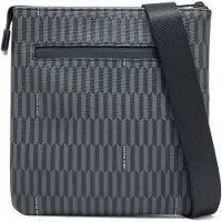 Armani Exchange for man. XM002220AF22637MC178 Function shoulder bag black (OSFA), Casual, Cotton