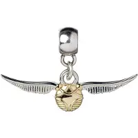 Carat Shop - Golden Snitch Slider Charm Silver (HP0004)