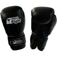 ProFight PVC nyrkkeilyhanskat mustat, 10