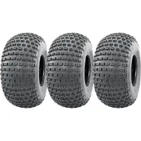 Parnells 18x9,50-8 Knobby ATV Quad Trailer -renkaat 4-kerroksiset Wanda P322 -tubeless -renkaat (3 kpl sarja)