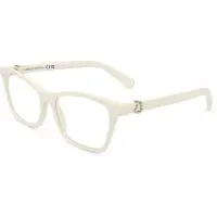 Moncler ML5168 53/16/140 Ivory Acetate Naisille ML5168 Näkölasit