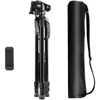 Puluz Tripod with 3D 360&deg; head + phone holder PU3096B