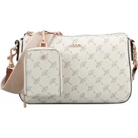 JOOP! Olkalaukku 'Jasmina' tummabeige / offwhite