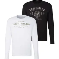 Tom Tailor Paita oliivi / musta / valkoinen