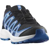 Salomon Kids' XA Pro V8 Black/white/french Blue Vaelluskengät 35