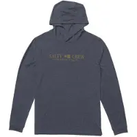 Salty Crew Flagship Hood Sunshirt Longsleeve Lycra navy heather Koko M