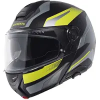 Schuberth Concept Tracer Flip-Up Kypärä Matta/Keltainen unisex, size 57