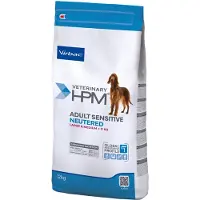 Virbac 2x12kg Veterinary HPM Adult Sensitive Neutered Dog Large & Medium