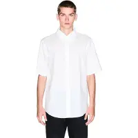 Armani Exchange for man. XM001935AF16631U0009 Regular Shirt white (S), Casual, Cotton, Short sleeve