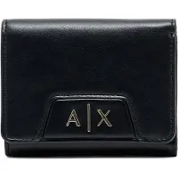 Armani Exchange for woman. XW001595AF19892UC001 Mini wallet black (OSFA), Casual, Classic, Polyester