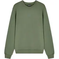 Emporio Armani for man. 7M001489_AF17787 Sweatshirt Logo Series green (XL), Sport, Cotton, Sportswear, Classic, Multisport, Short sleeve