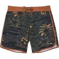 Quiksilver Surfsilk Scallop 18 Surffishortsit black sundown Koko 30