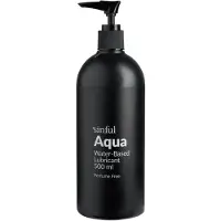 Sinful Aqua Vesipohjainen Liukuvoide 500 ml - Clear