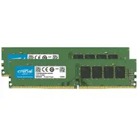 Crucial 64 Gt (2 x 32 Gt) DDR4 3200 MHz, CL22 -muisti, vihreä