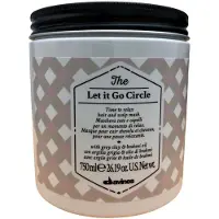 Davines Hiustenhoitonaamio - - Let It Go Circle Time 750 ml - Rauhoittava hiuspohja - Ravitseva - Luomu harmaa savi