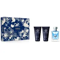 Versace Eros Gift Set Eau De Toilette Spray 50ml Shower Gel 50ml After Shave Balm 50ml