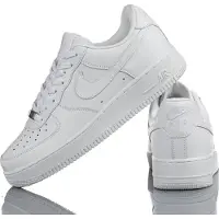 Nike Air Force 1 Older Kids' Shoe - Kids, valkoinen