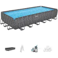 Bestway Allas teräsrungolla 732x366x132 cm 30 045 l