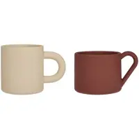 OYOY MINI Nomu Cups - Set Of 2 - Multi/patterned - ONE SIZE