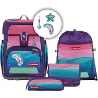 Step by step Cloud Ocean Koulureppu-setti Pinkki
