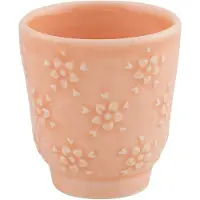 Bordallo Pinheiro - Flora Kahvikuppi 10 cl Vaaleanpunainen