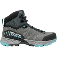 Scarpa Women's Rush TRK GORE-TEX Midgray/Aqua Retkeilykengät 38.5