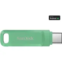 SanDisk Ultra Dual Drive Go USB-C/USB-A USB 3.2 Gen 1 2 Tt -muistitikku, vihreä
