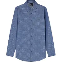 Armani Exchange for man. XM002739AF24681FB443 Essential Shirt blue (L), Casual, Cotton, Long sleeve