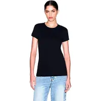 Armani Exchange for woman. XW002293AF17173UC001 Slim-fit T-shirt black (M), Casual, Cotton, Short sleeve